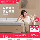 梦百合（MLILY）舒梦零压记忆棉单人床垫床褥子1.8x2m软垫加厚榻榻米可定制薄垫 舒梦0压薄垫|双面可睡 180*200*6cm【双人床 5年质保】