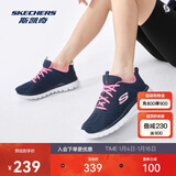 斯凯奇新年礼物男女鞋跑步鞋旅游鞋透气运动妈妈舒适健步鞋12615