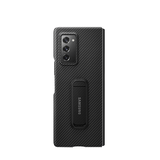 三星（SAMSUNG）Galaxy Z Fold2 5G原装手机壳 W21立式支架保护套 黑色