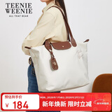 Teenie Weenie单肩包小熊圣诞礼物送女友休闲通勤大容量托特斜挎包