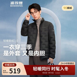 波司登秋羽绒服鹅绒男士轻薄立领内胆送礼外套商场热卖同款B250131033
