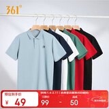 361°短袖男士t恤夏季运动服速干衣跑步健身上衣polo衫652424122H-6