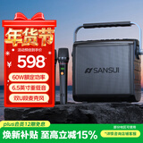 山水（SANSUI）G1户外K歌专用 广场舞音响无线蓝牙音箱一体机低音炮移动露营音响声卡直播电木吉他民谣乐器音箱