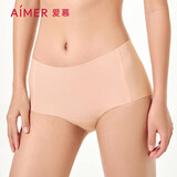 爱慕立体包臀净痕中腰女士内裤NONOBRAAM226142肤色155-160