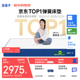 蓝盒子Z1记忆棉独立弹簧床垫双人酒店厚席梦思线下同款1.8*2米软硬适中