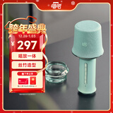 唱吧K歌宝Z1·江南丝竹 竹绿色 话筒音响一体麦克风 无线话筒 娱乐家庭ktv音箱 生日礼物