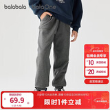 巴拉巴拉童装儿童裤子男童女童长裤秋冬装运动百搭休闲裤时尚卫裤束脚裤潮