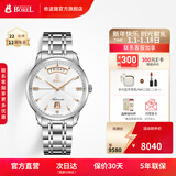 依波路（ERNEST BOREL）【新年礼物】瑞表情侣机械原装进口机芯品牌祖尔斯系列送老公礼物 男钢带【40MM】N0401G0B-MS2S