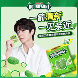 益达绿箭口香糖  办公室休闲零食 方便携带 绿箭原味薄荷12片*10小盒320g