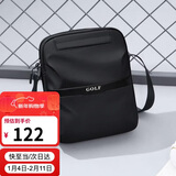 高尔夫（GOLF）单肩包男士休闲斜挎包男防泼水牛津布学生随身小挎包轻便手机包