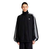 阿迪达斯（adidas）三叶草系列 女 FIREBIRD TT 梭织外套 KD2894 黑色 M