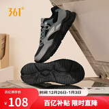 361°运动鞋女冬季革面厚底增高休闲通勤老爹跑步鞋子女682446727-3
