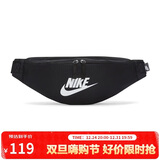 耐克（NIKE）男女腰包 单肩包斜挎包胸包休闲包DB0490-010 黑