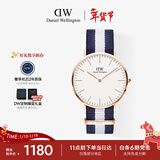 丹尼尔惠灵顿（DanielWellington）DW手表北欧风简约男士手表尼龙带石英表新年礼物DW004