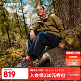 迈乐（Merrell）男女款户外越野徒步鞋MOAB GTX防水透气防滑抓地耐磨登山鞋 J035797 灰深兰-3 GTX男款 43