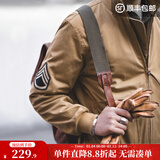 马登工装美式复古狂怒坦克棉服男阿美咔叽硬汉外套棉衣秋冬卡其色棉袄 土黄色 (摇粒绒/加厚棉服版) 2XL