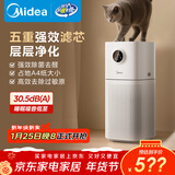 美的（Midea）【母婴级】空气净化器鼻炎家用除甲醛除烟味异味过敏原空气净化机森林家L1 Lite