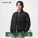 LACOSTE法国鳄鱼男装休闲双面可穿棒球领羽绒服|BH8526 031/黑色 M 50