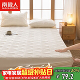 南极人抗菌加厚夹棉床笠单件 全包床单床笠罩床垫保护套 1.8x2米床