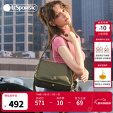 LeSportsac乐播诗新款包包女包斜挎包质感通勤腋下包单肩包送女生礼物 橄榄绿