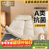 雅鹿·自由自在 A类床垫床褥加厚8cm学生宿舍单人上下铺软垫被120x200cm-暖暖