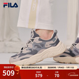 FILA斐乐女鞋跑步鞋情侣同款老爹鞋MARS火星鞋男鞋休闲运动鞋 【女款】烟灰/鸽子灰-FD 40