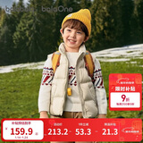 巴拉巴拉童装儿童羽绒马甲2025新款冬装男女童亲子装保暖外套羽绒服简约潮
