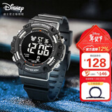 迪士尼（Disney）电子手表男学生简约大盘夜光数显运动手表初高中学生男孩防水手表