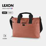 乐上（LEXON）【超值】轻便单肩包女士手提包休闲包斜挎公事包ONE系列 O橙色