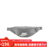 耐克（NIKE）男女腰包 单肩包斜挎包胸包休闲包DB0490-084 灰色