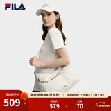FILA斐乐女包【月牙包】挎包抗菌内里2025单肩包斜挎包百搭腋下包 云菇白-WT XS
