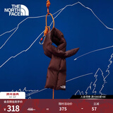 北面（The North Face）羽绒围巾Nuptse情侣款700蓬鹅绒填充户外舒适保暖新款|89WJ I0I/棕色 OS