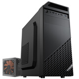 大水牛（BUBALUS）风格+劲强300W机箱电源套装（带光驱位/手提式商务办公机电套装/支持背线/U3/支持长显卡）