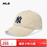 MLB帽子男女情侣棒球帽软顶鸭舌帽秋冬运动帽四季3ACP6601N-50BGP-F
