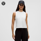 lululemon丨Classic-Fit 女士经典剪裁棉混纺背心 LW1DGZS 白色 3XS /0