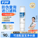 FPF适配BLAUPUNKT蓝宝滤芯DM01德克西WD-1即热型饮水机净水器PPC/RO滤芯套装 PPC滤芯*1 适配蓝宝/德克西滤芯