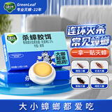 绿叶蟑螂药杀蟑胶饵方便贴16枚装杀虫剂灭蟑螂-07111ZZ