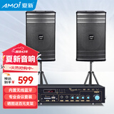 夏新SA-09专业会议室音响套装组合家庭KTV培训舞蹈室专用麦克风设备系统蓝牙功放壁挂音箱