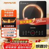 九阳（Joyoung）电磁炉电陶炉2200W大功率家用触控按键耐用面板十档火力纤薄定时功能电磁灶火锅炉C22S-N650