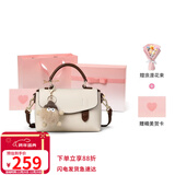 viney包包女包牛皮洋气剑桥包轻奢斜挎单肩包生日元旦礼物送女生女友