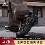 美津浓（MIZUNO）RACER S 软底轻便运动跑步鞋男女同款缓震透气休闲慢跑鞋 21/暗黑金属 44.5 (290mm)