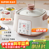 苏泊尔（SUPOR）电炖锅 电炖盅家用煲汤锅炖汤锅 隔水炖锅 煲汤专用电锅全自动陶瓷炖汤盅 DZ25YC828