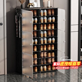 安尔雅 简易鞋柜经济型简约防尘小鞋架子多层组装塑料收纳柜玄关柜