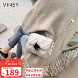 viney包包女包牛皮洋气斜挎包品牌单肩链条包生日新年礼物送女生女友