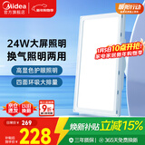美的（Midea）排气扇卫生间浴室普通吊顶换气扇强厨房劲换气300*600MM排风扇J10