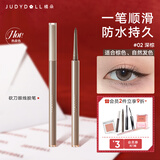 橘朵（Judydoll）砍刀眼线胶笔眼线笔防水持久顺滑新年礼物适合棕发自然发02深棕