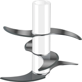 荣事达绞肉机家用小型料理机无线电动打蒜器捣蒜泥神器多功能辅食机厨房绞馅机蒜蓉机搅蒜器蒜泥捣碎器 精钢六叶刀头 0.35L