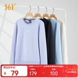 361°卫衣女秋冬季外套运动休闲套头衫宽松圆领长袖上衣662334801D-10