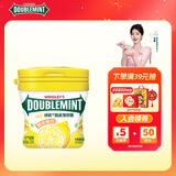 绿箭 薄荷糖脆皮软心糖 柠檬薄荷味80g/瓶 清新口气糖 休闲零食 糖果