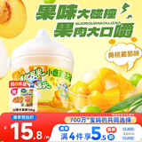 小鹿蓝蓝PLUS清甜果果黄桃葡萄果趣罐头儿童开罐即食小吃罐头/原味/300g